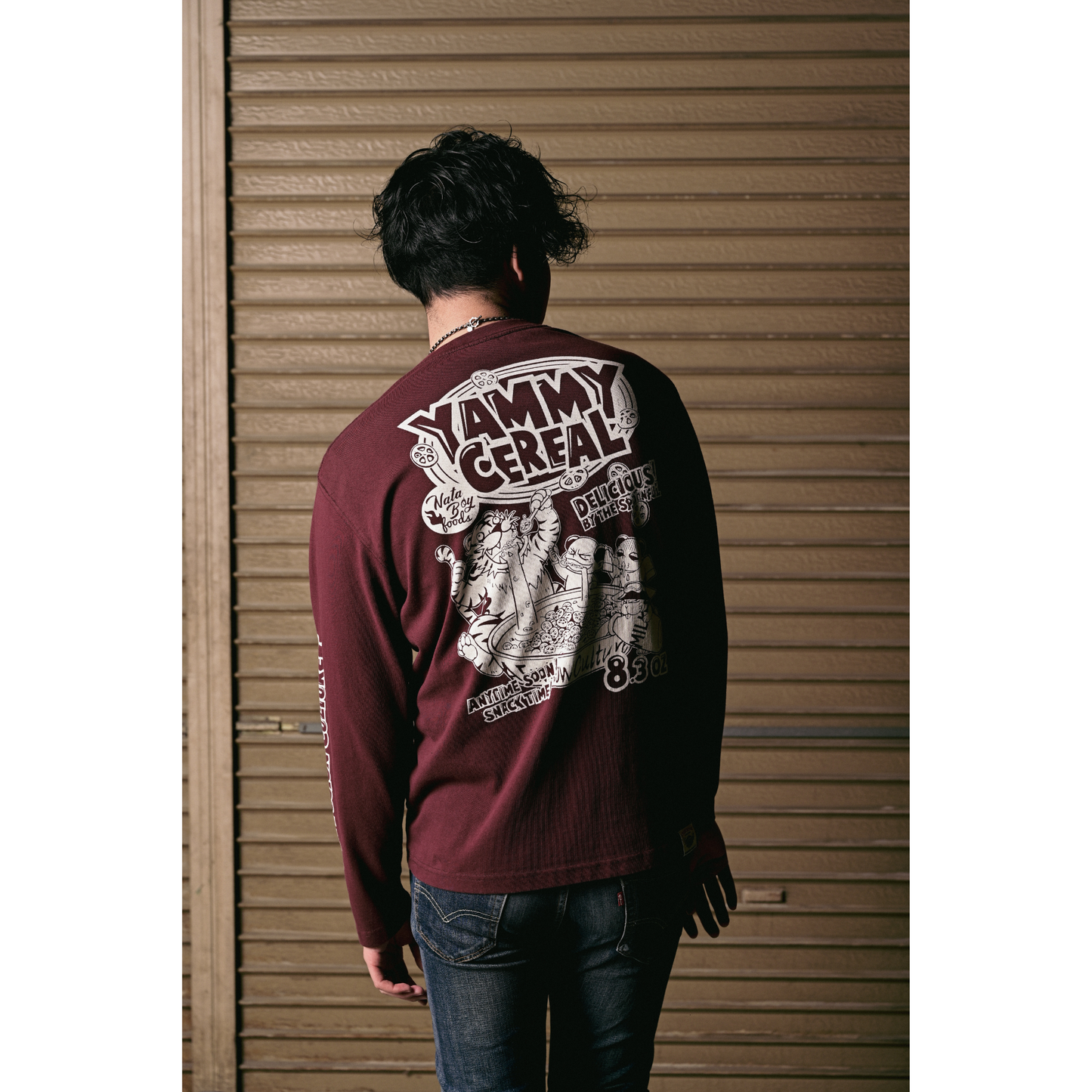 ロングTシャツ【YAMMY CEREAL】