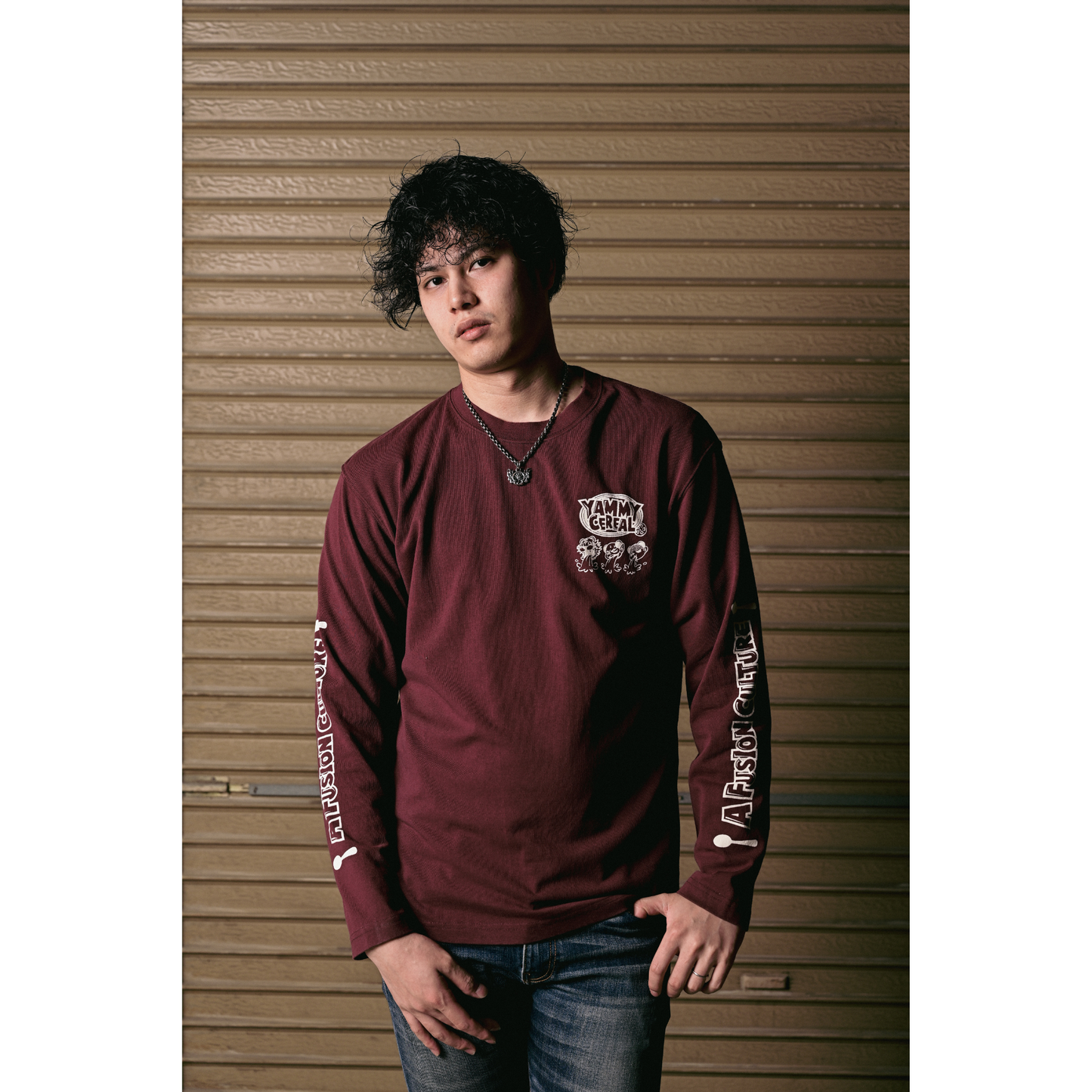 ロングTシャツ【YAMMY CEREAL】