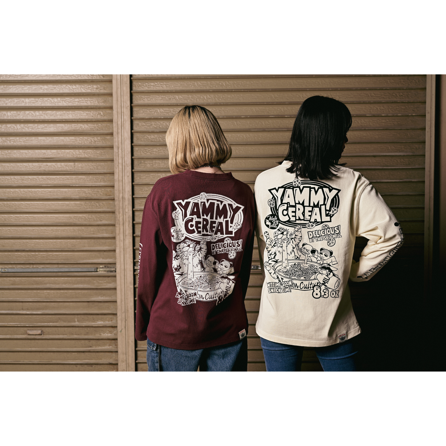 ロングTシャツ【YAMMY CEREAL】