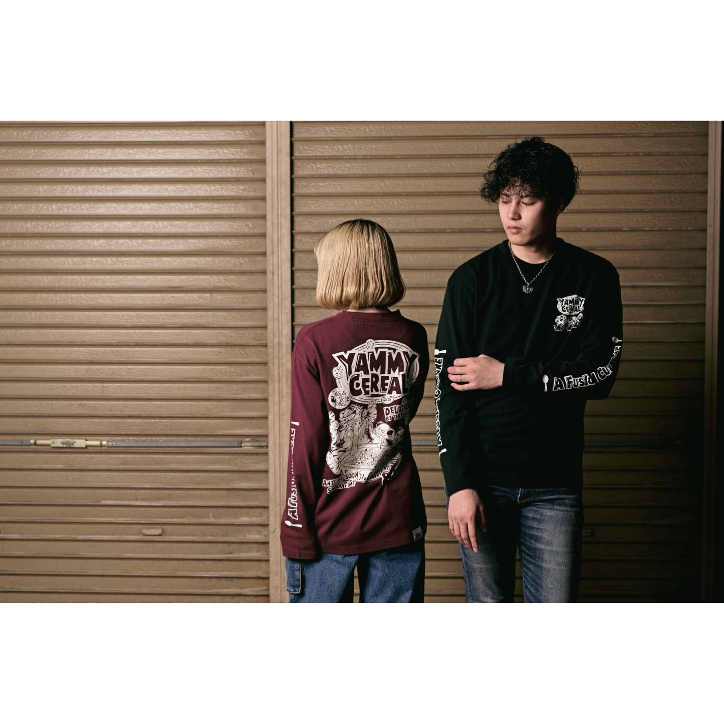 ロングTシャツ【YAMMY CEREAL】