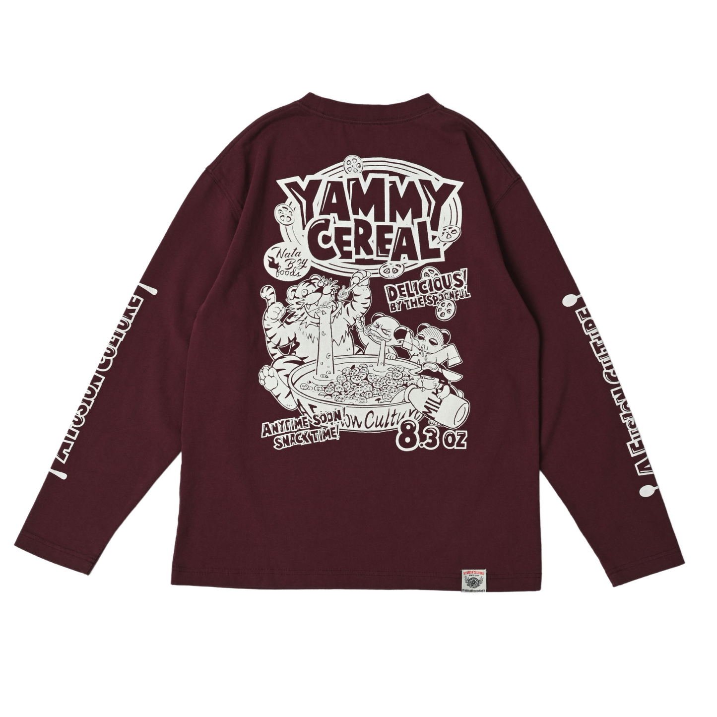 ロングTシャツ【YAMMY CEREAL】