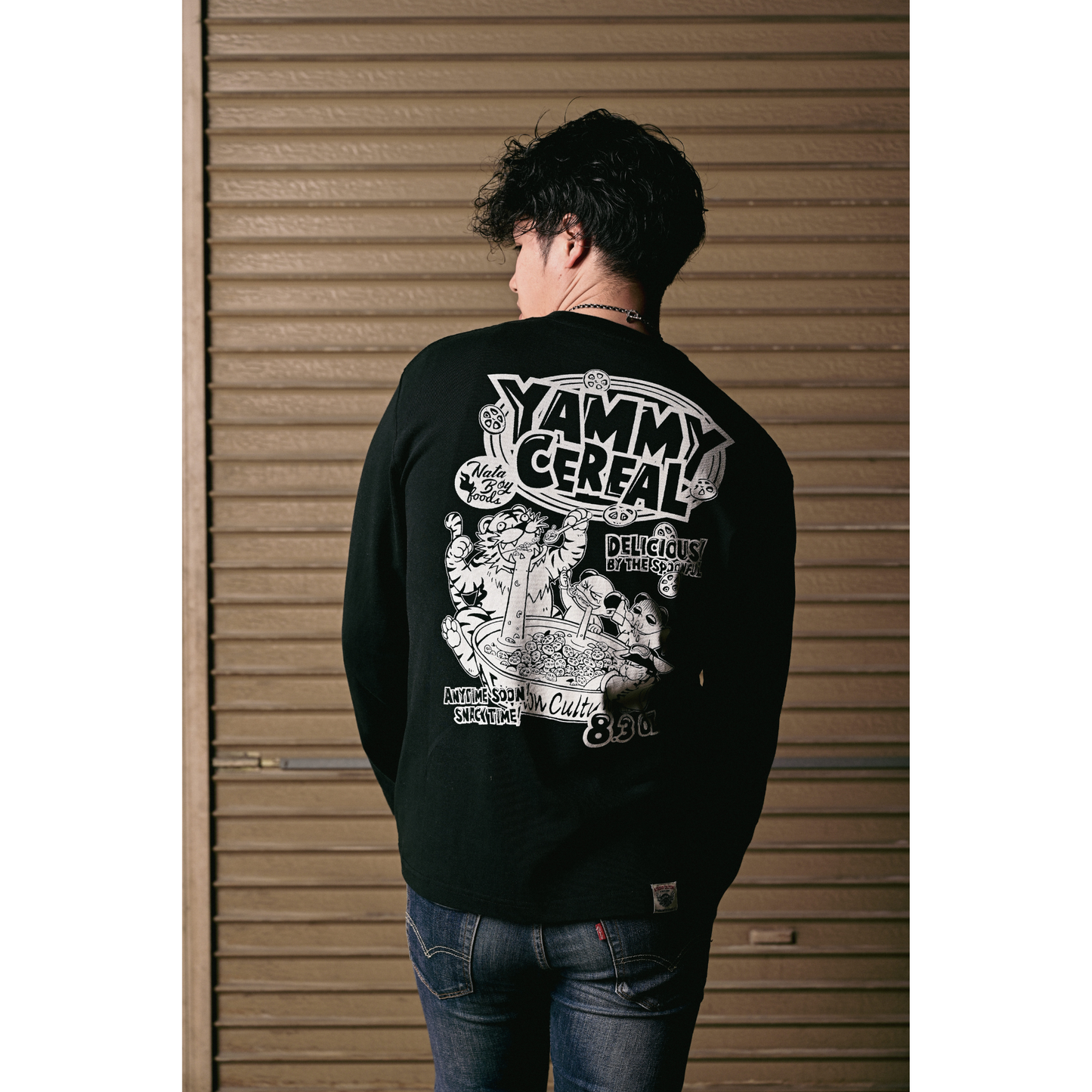ロングTシャツ【YAMMY CEREAL】