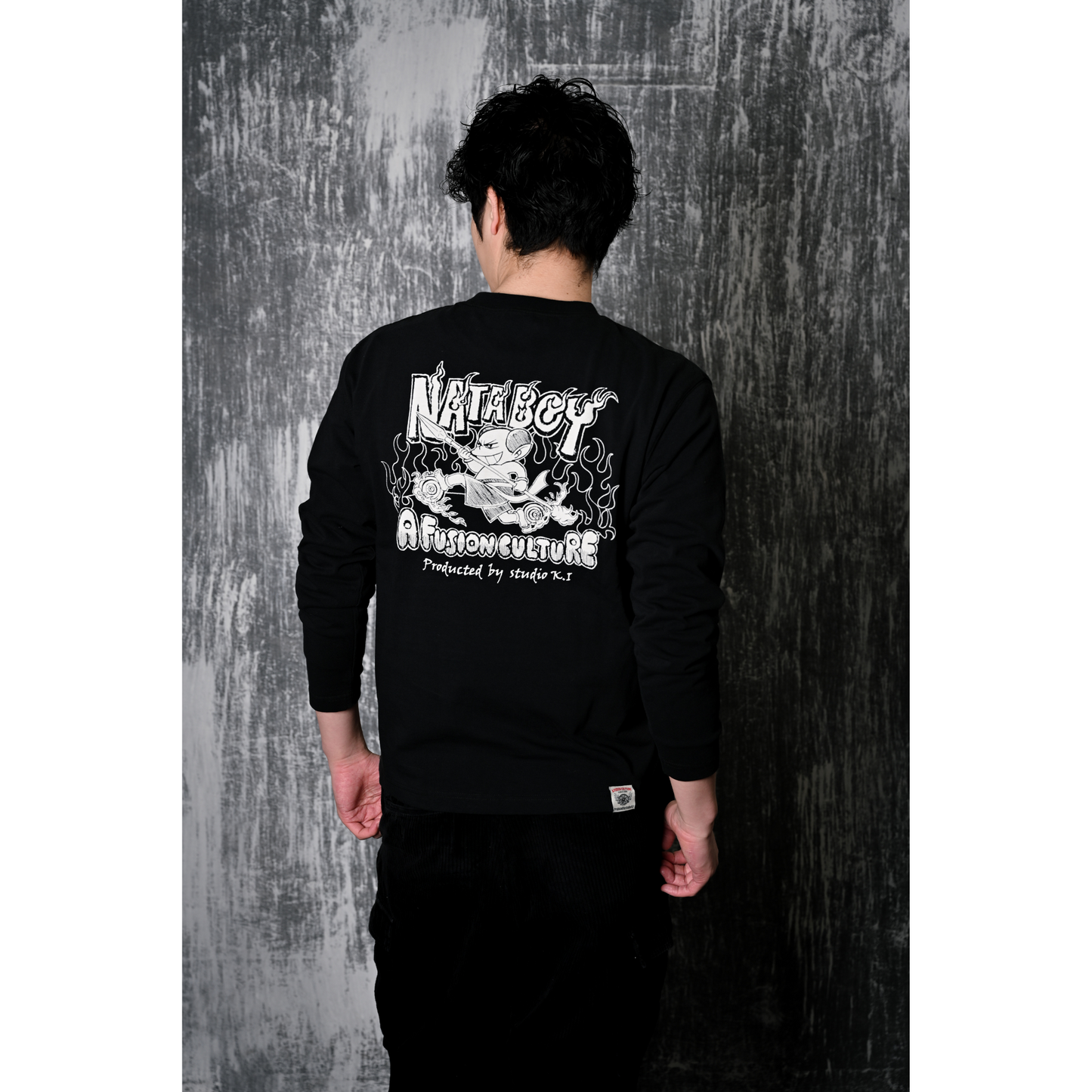 ロングTシャツ【Fire Nata】
