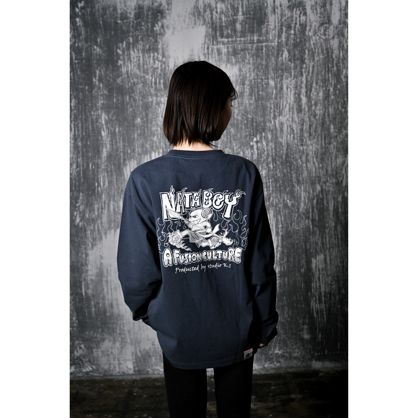 ロングTシャツ【Fire Nata】