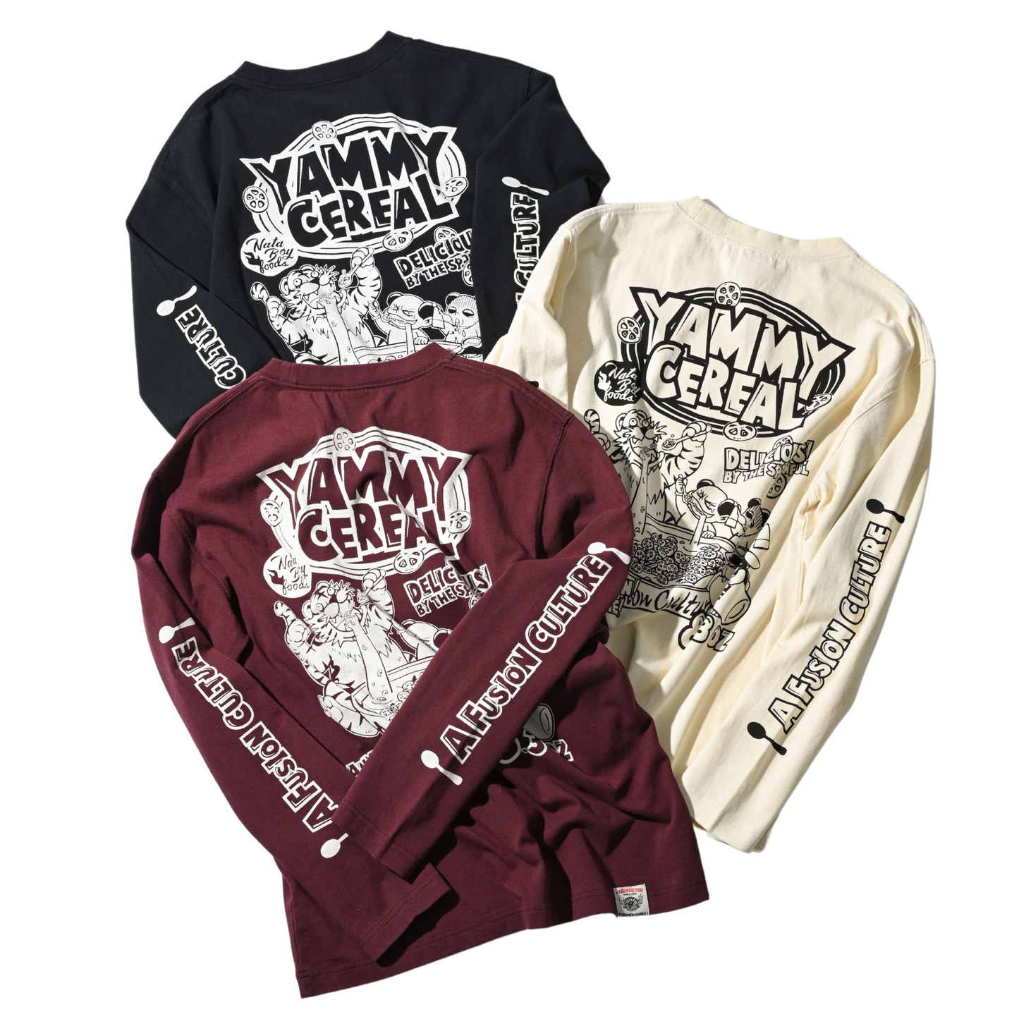 ロングTシャツ【YAMMY CEREAL】