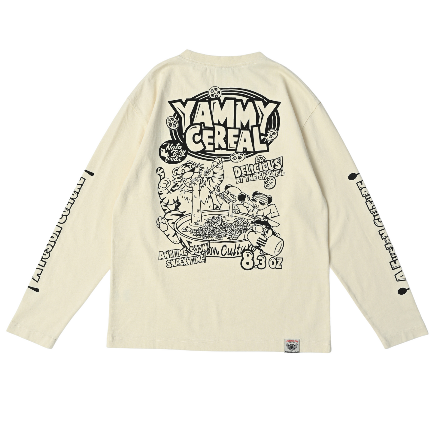 ロングTシャツ【YAMMY CEREAL】