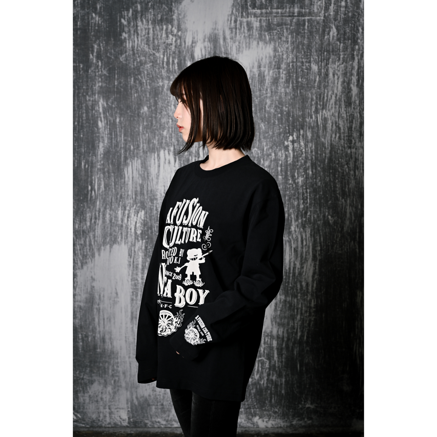 ロングTシャツ【Shadow Nata】