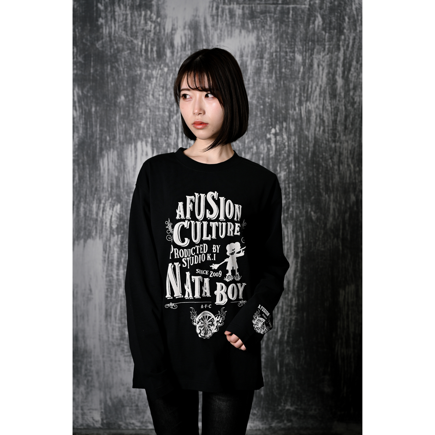 ロングTシャツ【Shadow Nata】