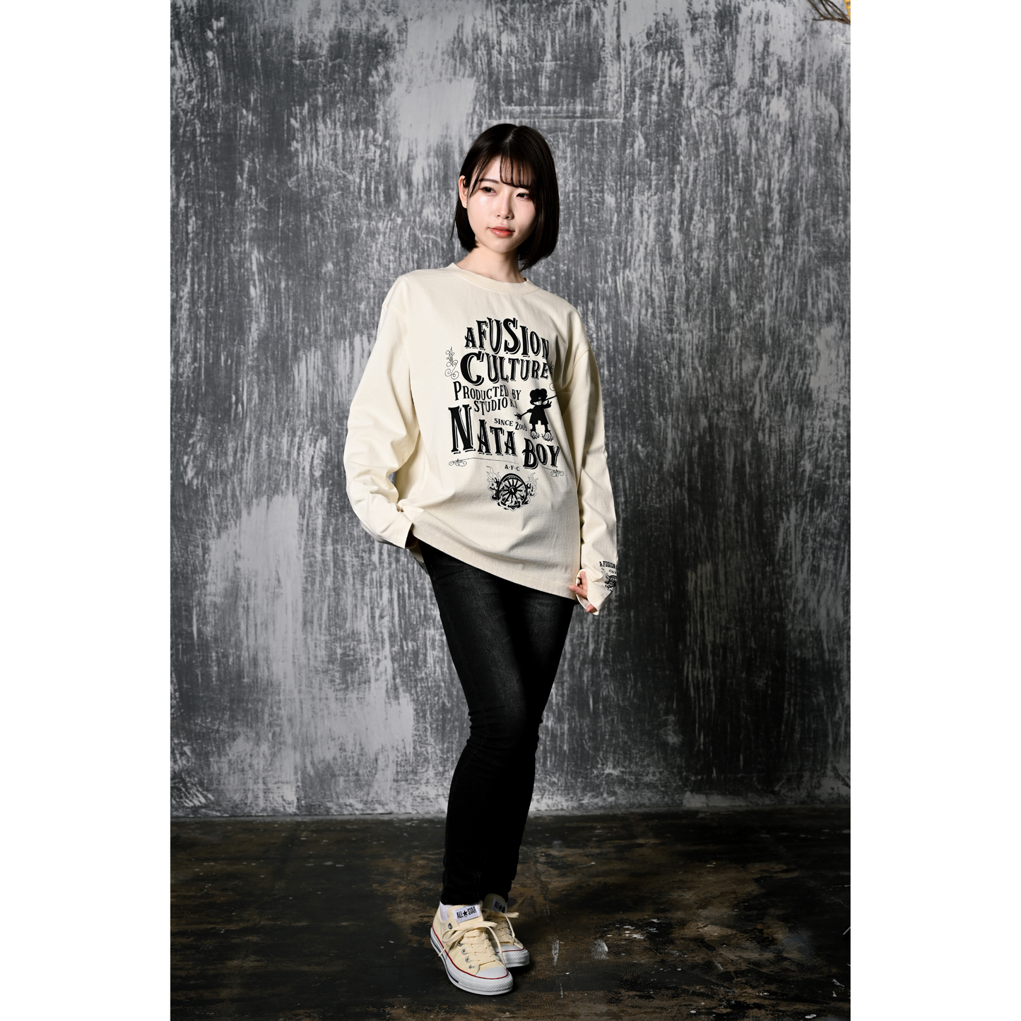 ロングTシャツ【Shadow Nata】