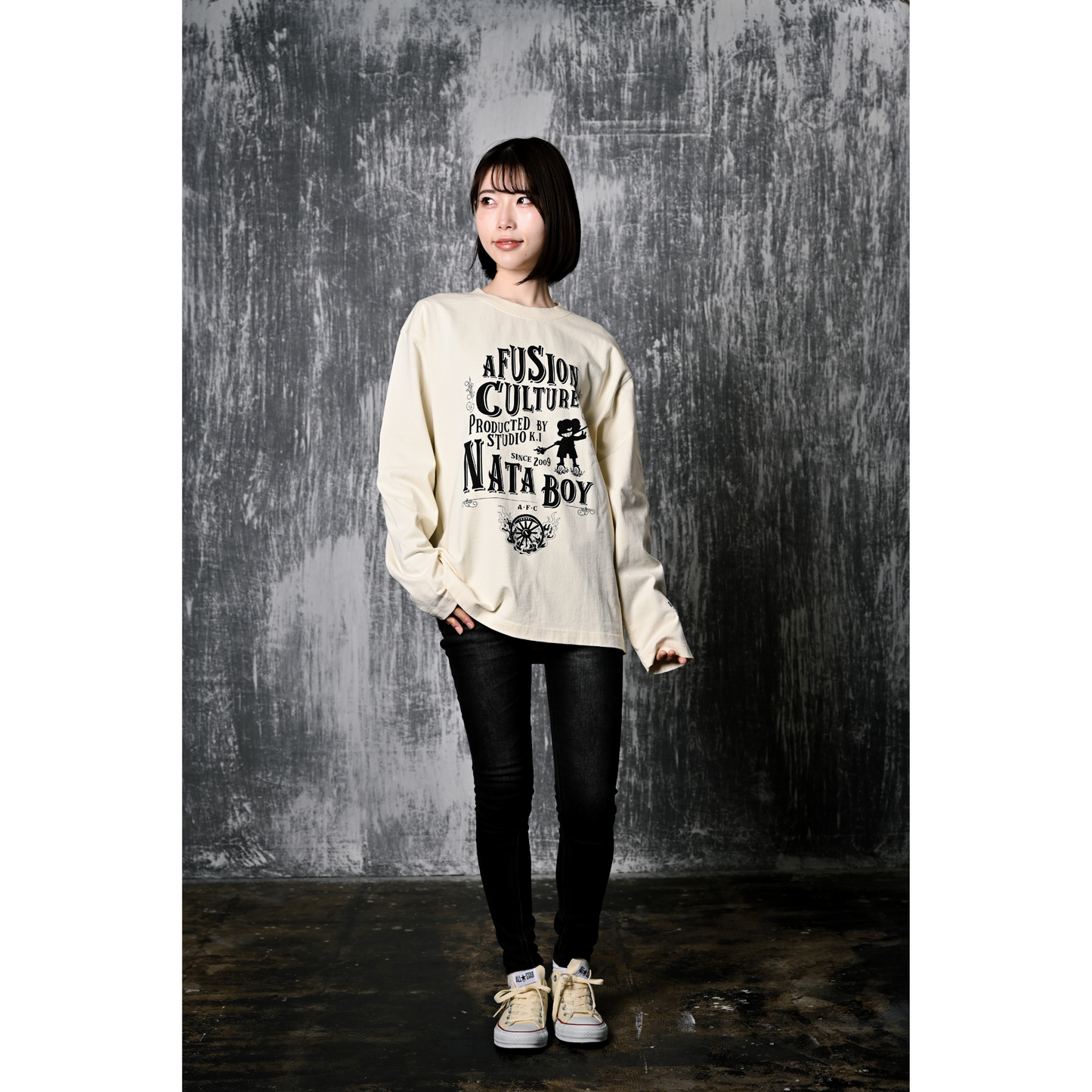 ロングTシャツ【Shadow Nata】