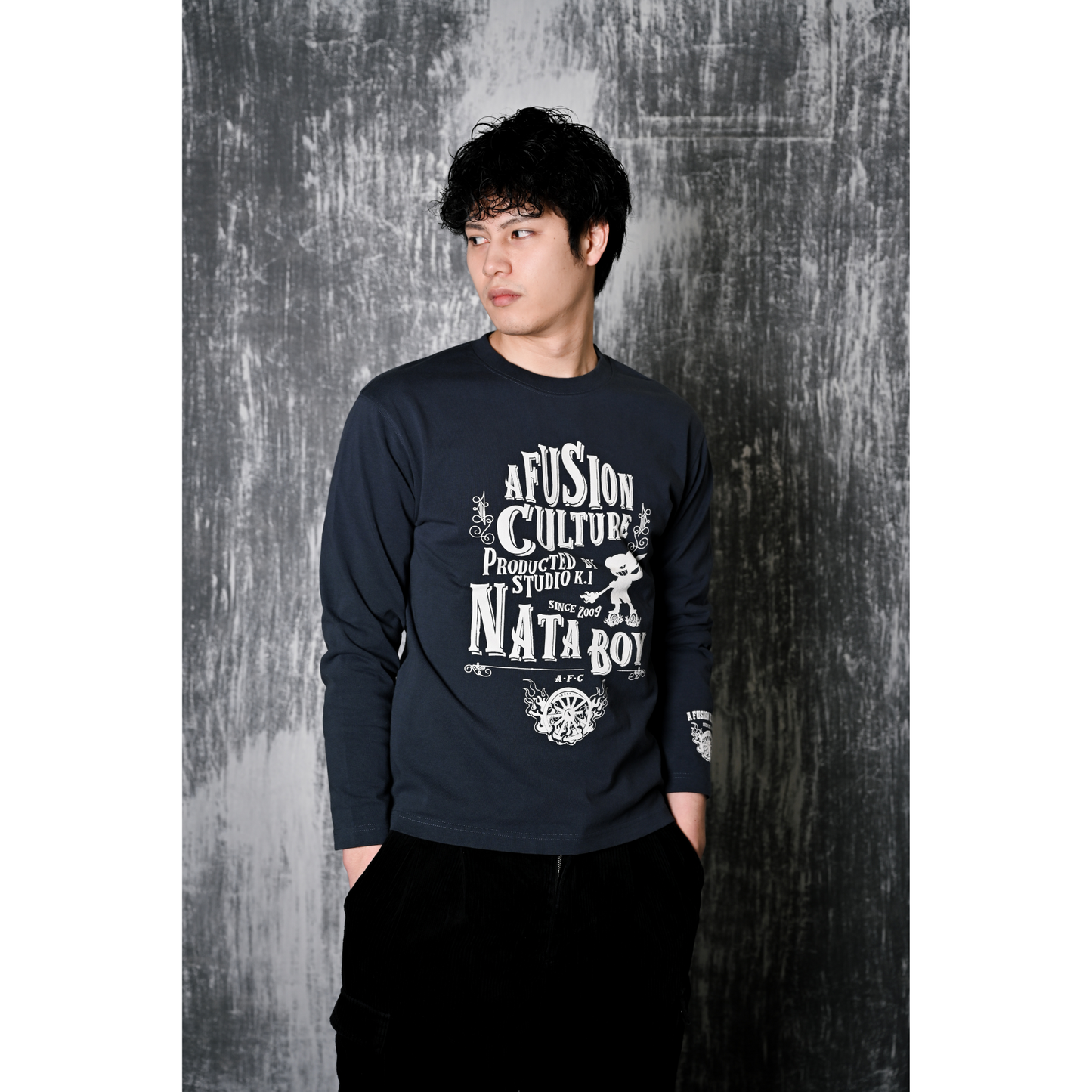 ロングTシャツ【Shadow Nata】