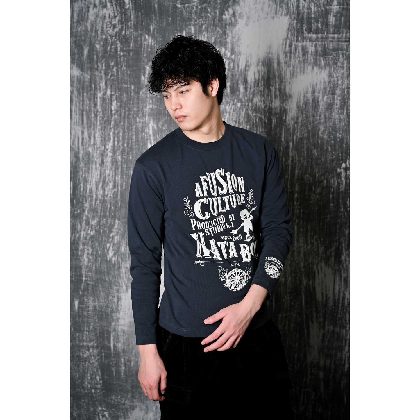 ロングTシャツ【Shadow Nata】