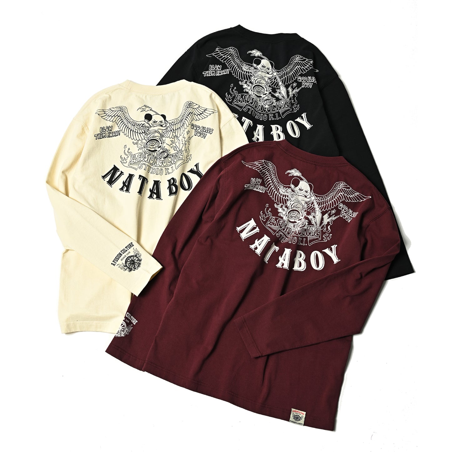 ロングTシャツ【Big Wing LT】