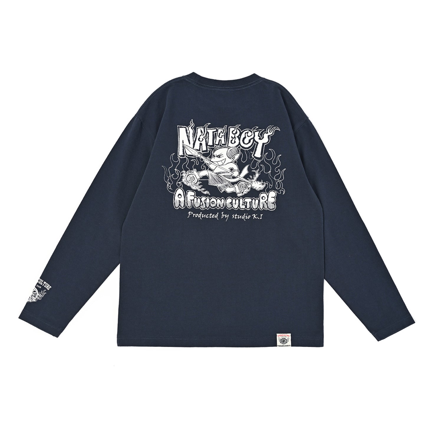 ロングTシャツ【Fire Nata】