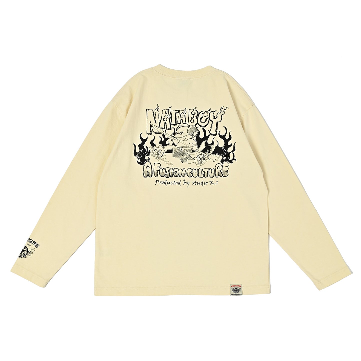 ロングTシャツ【Fire Nata】