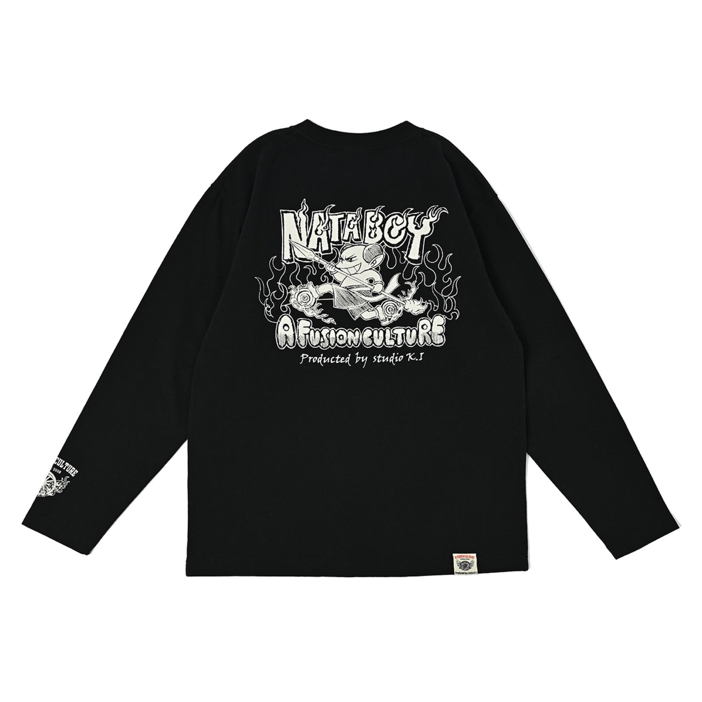 ロングTシャツ【Fire Nata】