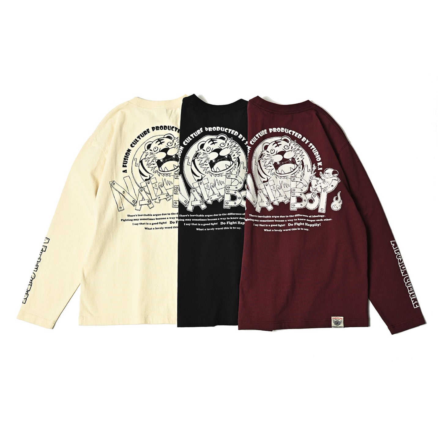 ロングTシャツ【Nata & Tiger】