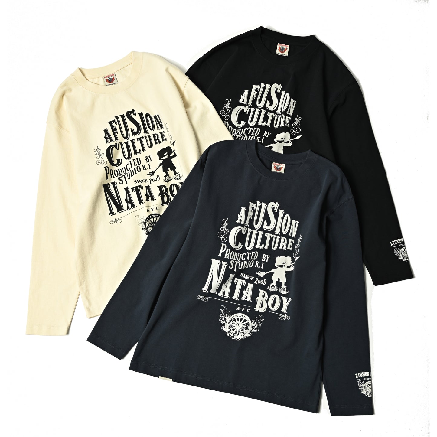 ロングTシャツ【Shadow Nata】