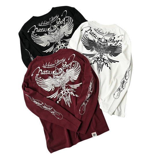 ロングTシャツ【Pinstr nata】