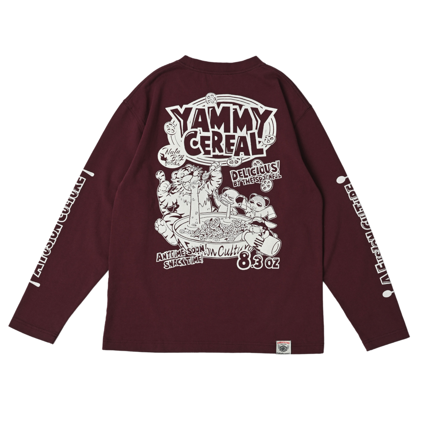 ロングTシャツ【YAMMY  CEREAL】