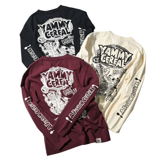 ロングTシャツ【YAMMY  CEREAL】