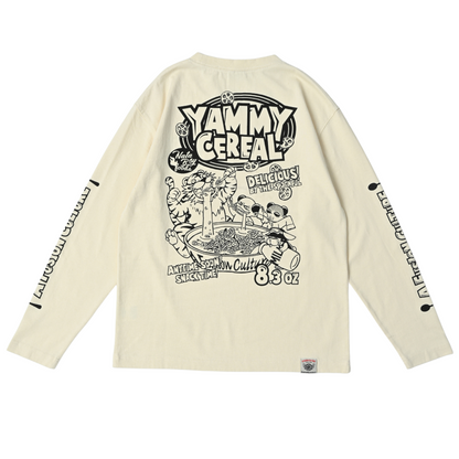 ロングTシャツ【YAMMY  CEREAL】